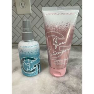 California Tan Sunless Perfecting Primer Step One Spray step and cream step 1 &